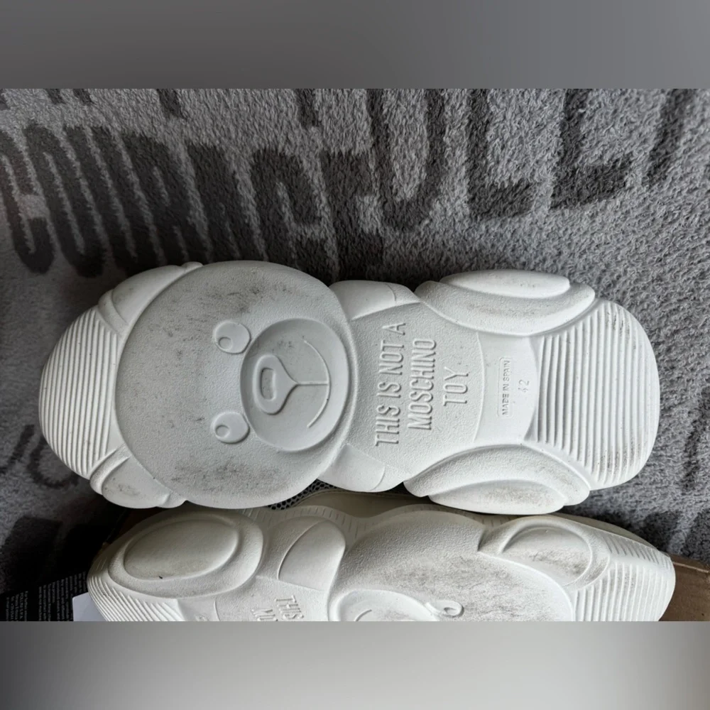 Moschino teddy sneakers white size 42 - Picture 9 of 13
